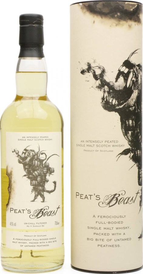 Peat's Beast Intensely Peated FF 46% 700ml