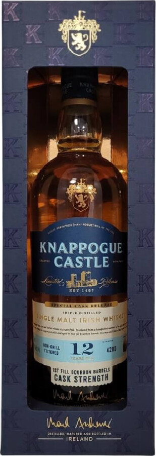 Knappogue Castle 12yo First Fill Bourbon 54.5% 700ml