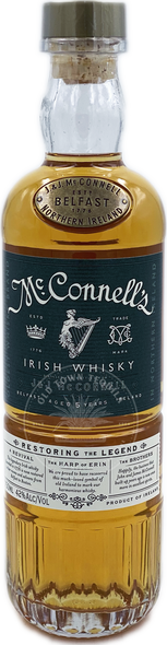 McConnell's 5yo ex-American Bourbon Oak Casks 42% 750ml