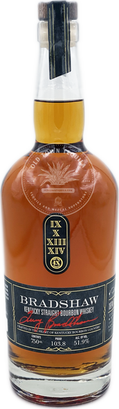 Bradshaw Kentucky Straight Bourbon Whisky 51.9% 750ml