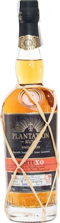 Plantation XO Haiti Single Cask #9 Bottled for Amer Gourmet 6yo 700ml 40.2%
