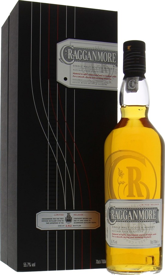 Cragganmore Limited Release 2016 55.7% 750ml