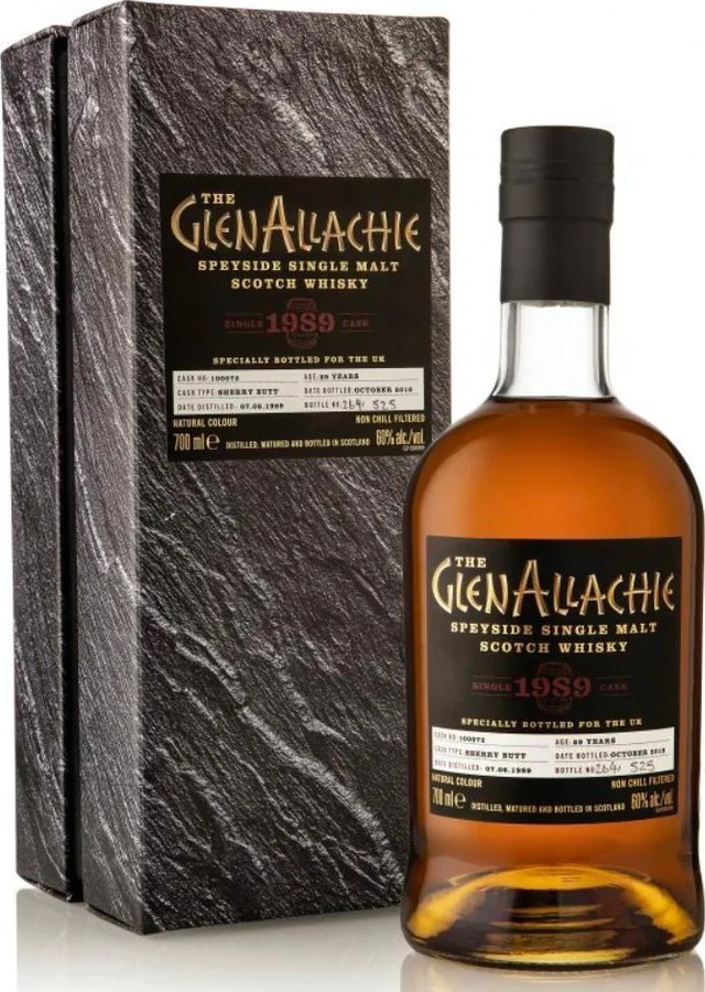 Glenallachie 1989 Sherry Butt #100051 specially selected for the USA 56.9% 750ml