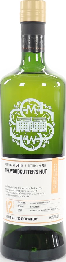 Mannochmore 2006 SMWS 64.115 Refill Bourbon Hogshead 58.5% 750ml