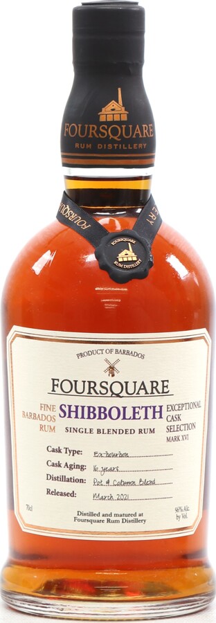 Foursquare Shibboleth 16yo Exceptional Cask Selection Mark XVI 56% 700ml