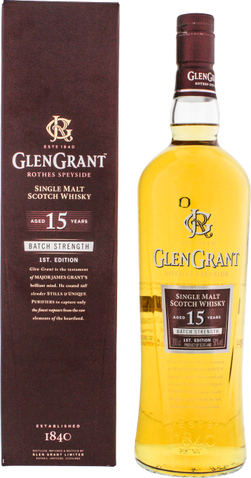 Glen Grant 15yo First-Fill Ex-Bourbon Casks 50% 1000ml