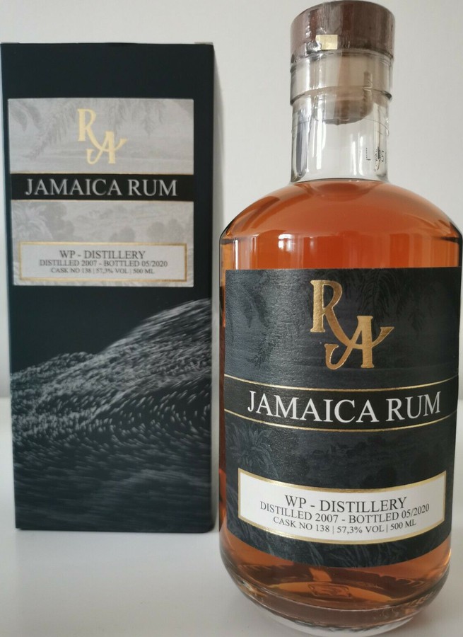 Rum Artesanal 2007 Worthy Park Jamaica Cask No.138 13yo 57.3% 500ml