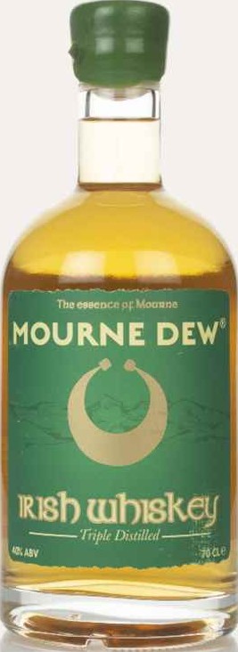 Mourne Dew Irish Whisky virgin oak + ex-bourbon casks 40% 700ml