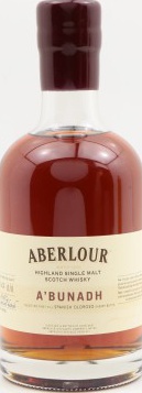 Aberlour A'bunadh batch #43 Sherry Cask 60.52% 350ml