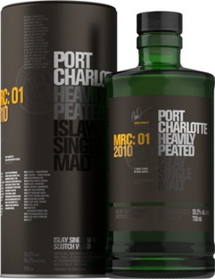 Port Charlotte Mrc: 01 2010 Ex-Wine Casks from Bordeaux 59.2% 750ml