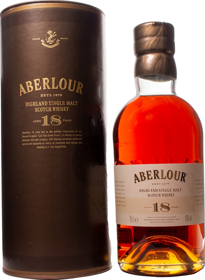 Aberlour 18yo Bourbon & Sherry Casks 43% 700ml