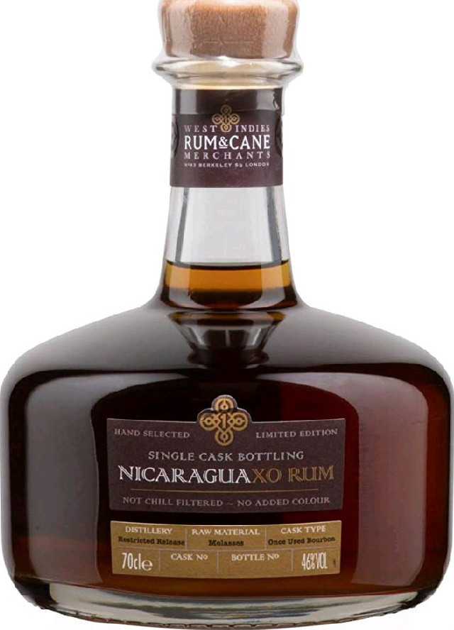 Rum & Cane Nicaragua XO 46% 700ml