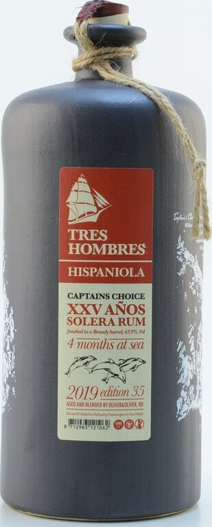 Tres Hombres Edition 35 Captain's Choice Hispaniola 25yo 63.9% 1000ml