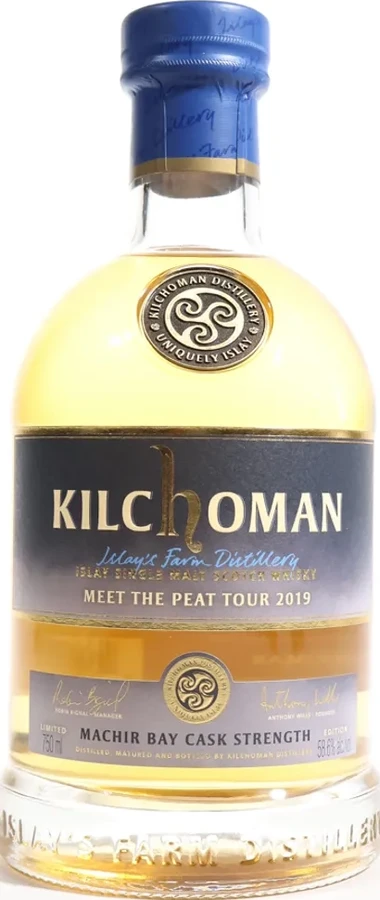 Kilchoman Machir Bay Cask Strength Vatting Bourbon & Oloroso 58.6% 750ml