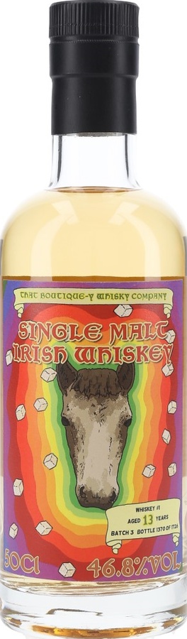 Single Malt Irish Whisky 13yo TBWC 46.8% 500ml