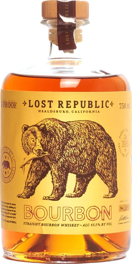 Lost Republic Bourbon 45.5% 750ml