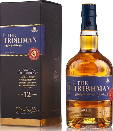 The Irishman 12yo 1st Fill Bourbon Barrels 43% 700ml