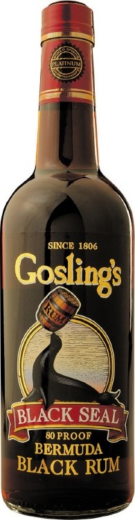 Goslings Black Seal Bermuda Black 80 Proof 40% 750ml