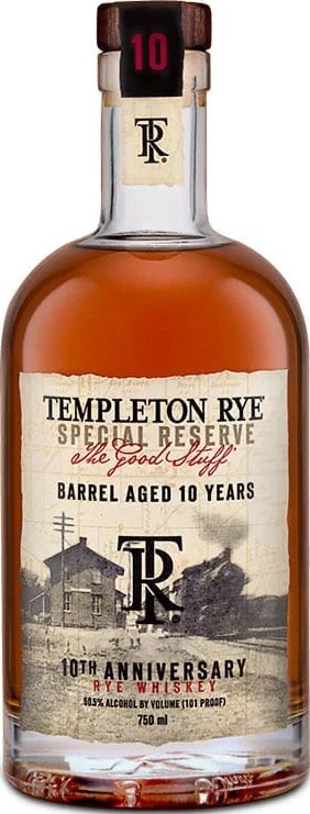 Templeton 10yo 10th Anniversary 50.5% 750ml