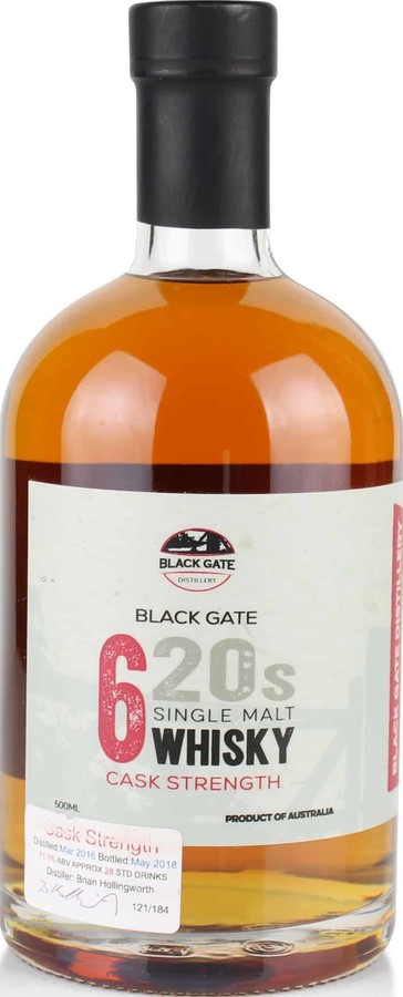 Black Gate 620s 71.1% 500ml