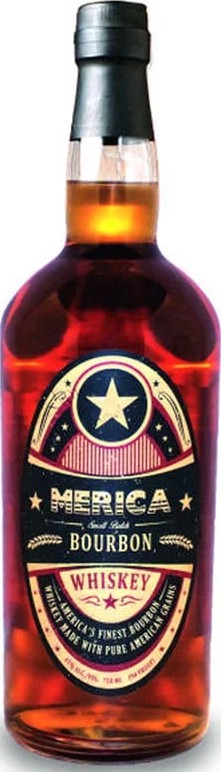 Merica Small Batch Bourbon Whisky 45% 750ml
