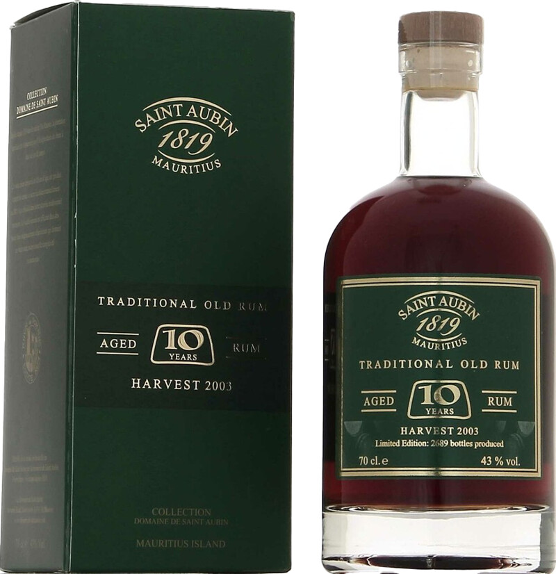 Saint Aubin 2003 10yo 43% 700ml