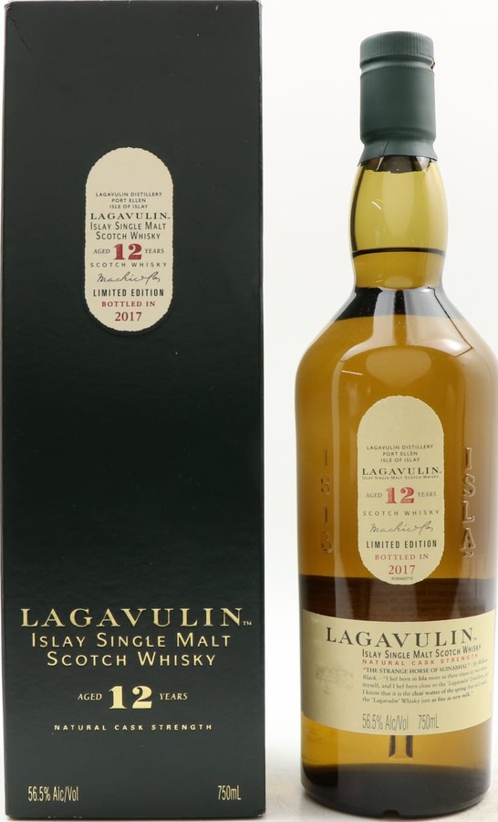 Lagavulin 12yo Refill American Oak Hogsheads 56.5% 750ml
