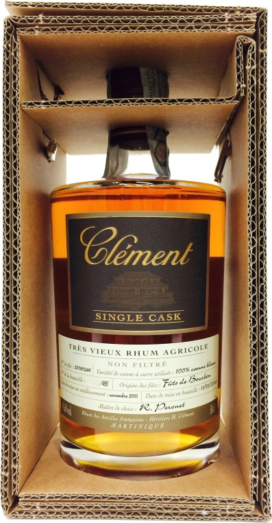 Clement 2005 Canne Bleue Futs de Bourbon 8yo 41.6% 500ml