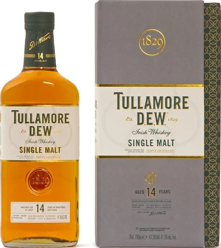 Tullamore Dew 14yo 41.3% 700ml
