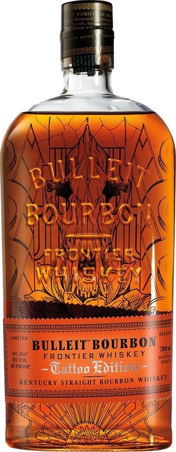 Bulleit Bourbon Limited Release Tattoo Edition 45% 700ml