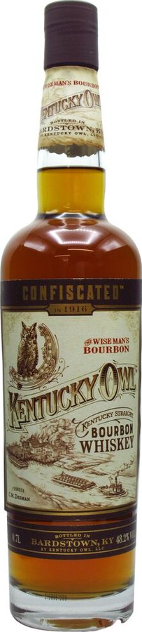 Kentucky Owl Confiscated in 1916 48.2% 700ml