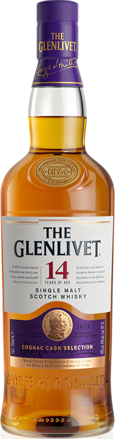 Glenlivet 14yo Cognac 40% 750ml