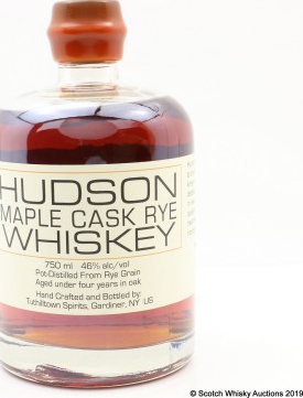 Hudson Maple Cask Rye Whisky #1 46% 750ml