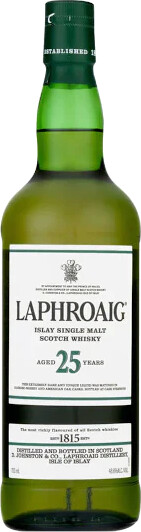 Laphroaig 25yo Bourbon casks Annual release 51.4% 750ml