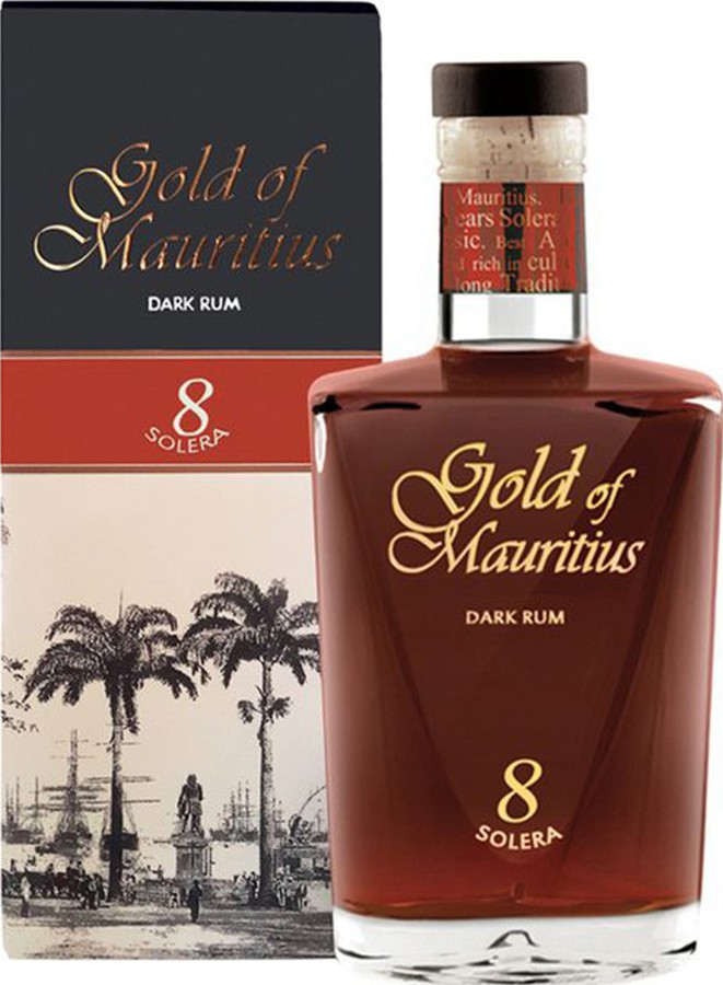 Gold of Mauritius Dark Rum 8yo 40% 700ml