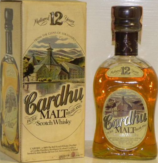 Cardhu 12yo Importato da Wax & Vitale S.p.A. Genova 40% 750ml