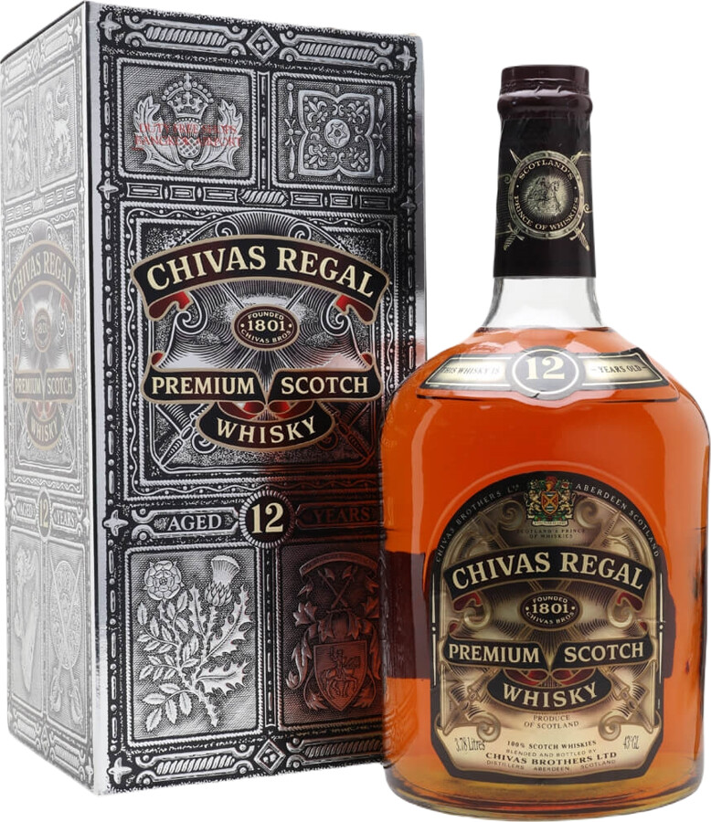 Chivas Regal 12yo 43% 3780ml