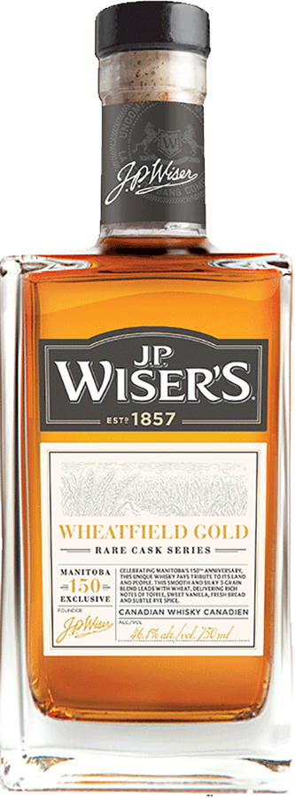J.P. Wiser's Wheatfield Gold Manitoba 46.1% 750ml