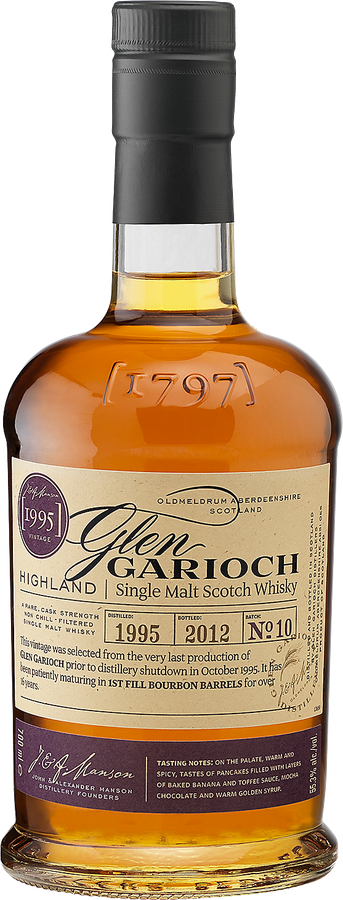 Glen Garioch 1995 1st Fill Bourbon 55.3% 750ml