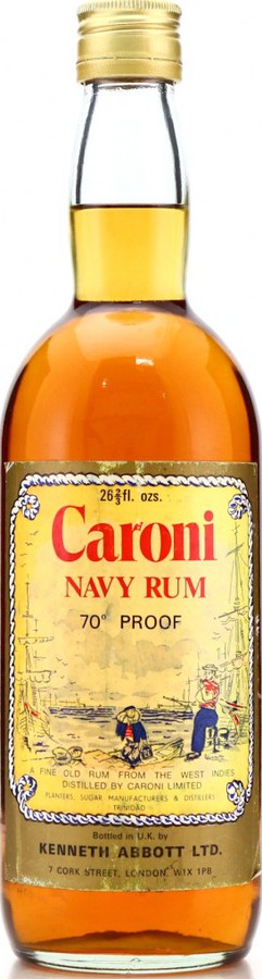 Velier Caroni Navy Rum Proof 70%