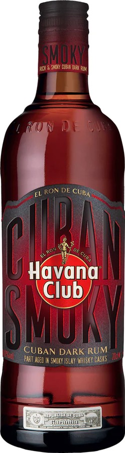 Havana Club Cuban Smoky Dark 40% 700ml