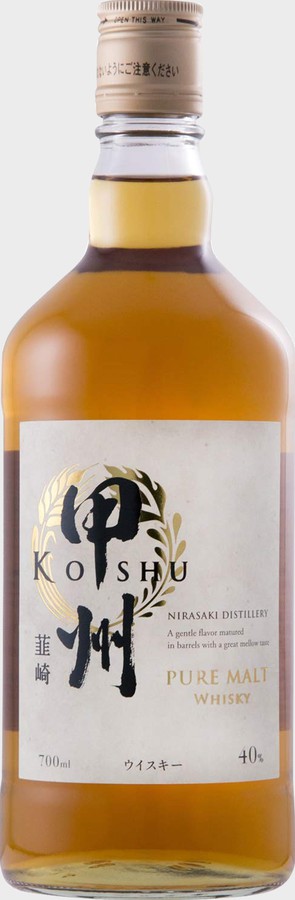Koshu Pure Malt Whisky 40% 700ml