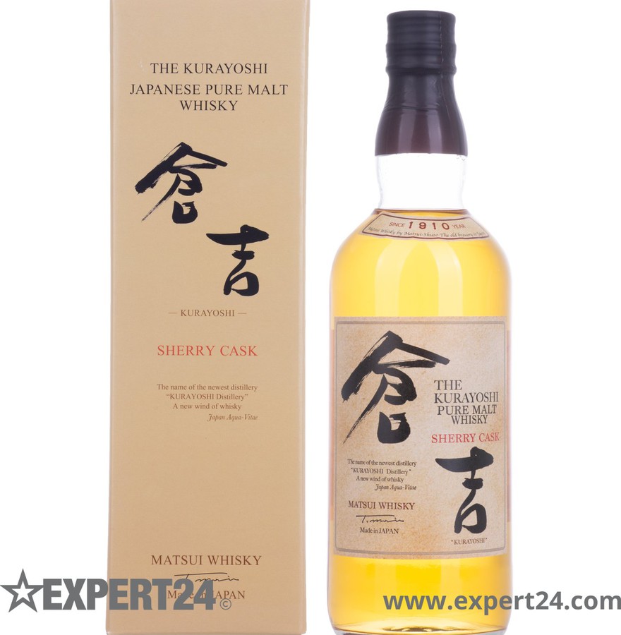 The Kurayoshi Pure Malt Whisky Sherry Cask 43% 700ml