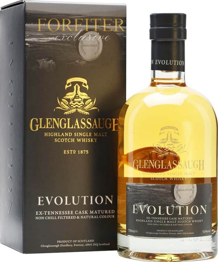 Glenglassaugh Evolution Ex-Tennessee 1st Fill Barrels 50% 700ml