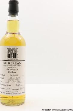 Kilkerran 2006 Bourbon Cask drambusters dumfries 60.4% 700ml