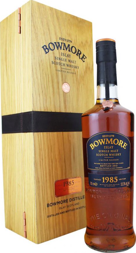 Bowmore 1985 Bourbon and Sherry Casks 52.3% 750ml