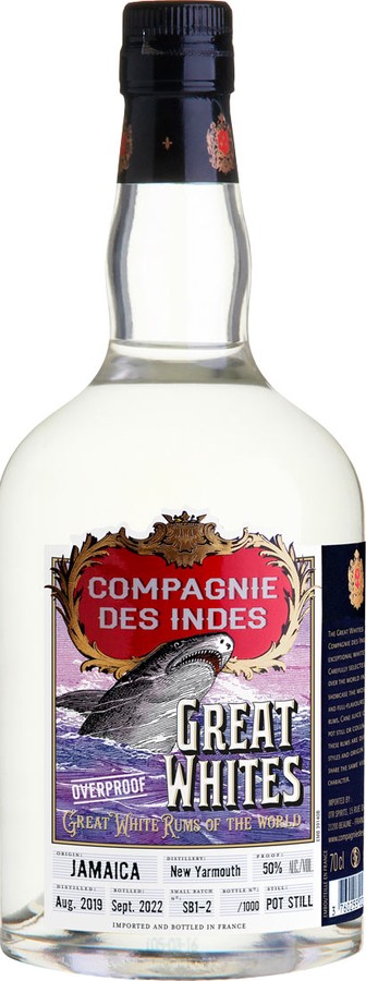 Compagnie des Indes 2019 Great Whites New Yarmouth Jamaica 50% 700ml