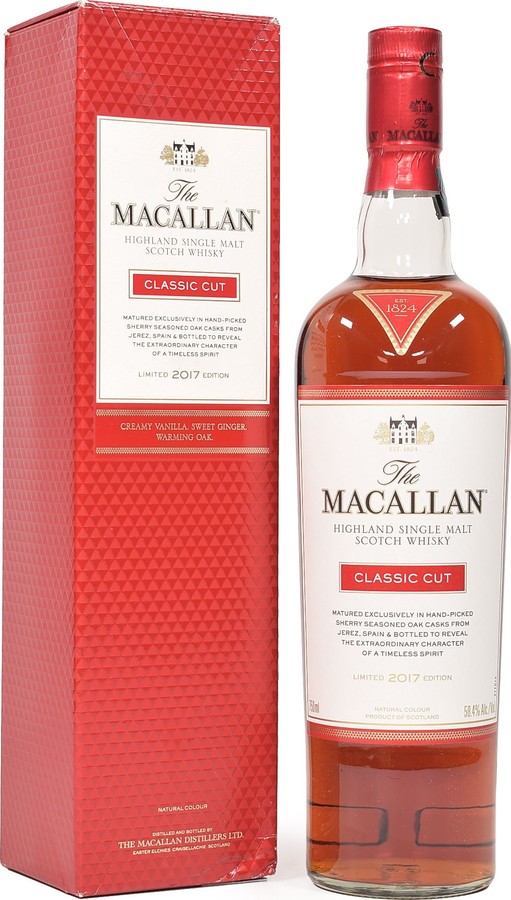 Macallan Classic Cut 2017 58.4% 750ml