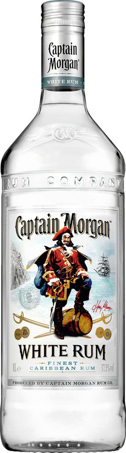 Captain Morgan White 37.5% 1000ml