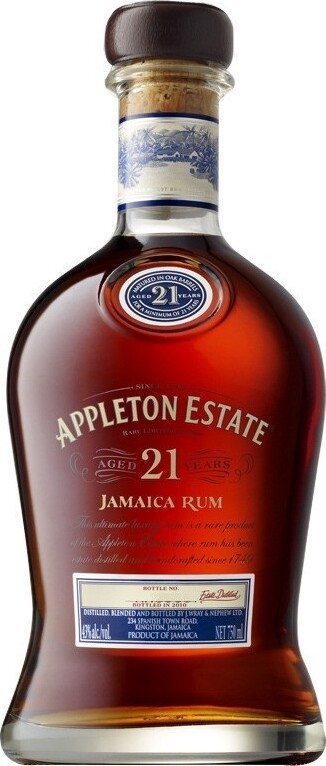 Appleton Estate Jamaica 21yo 43% 750ml